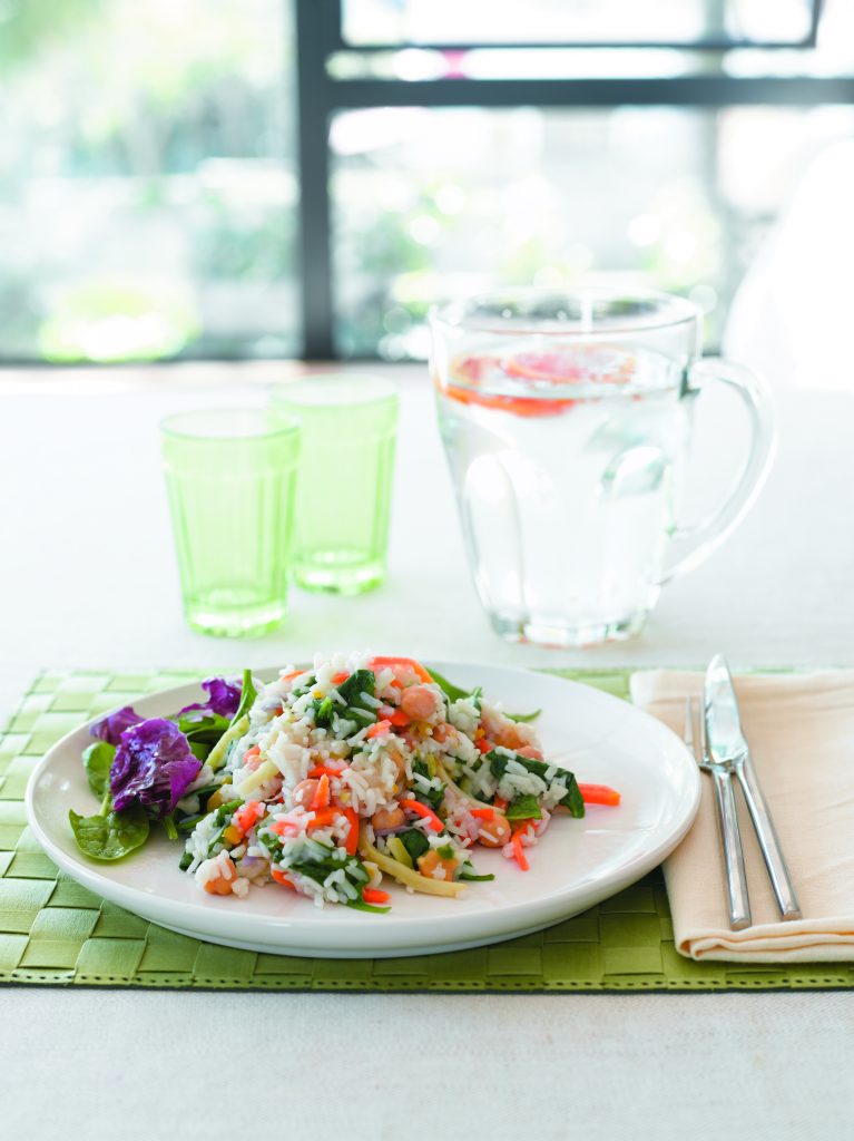 Vegetable pilaf