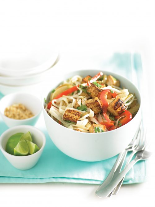 Vegetarian pad Thai