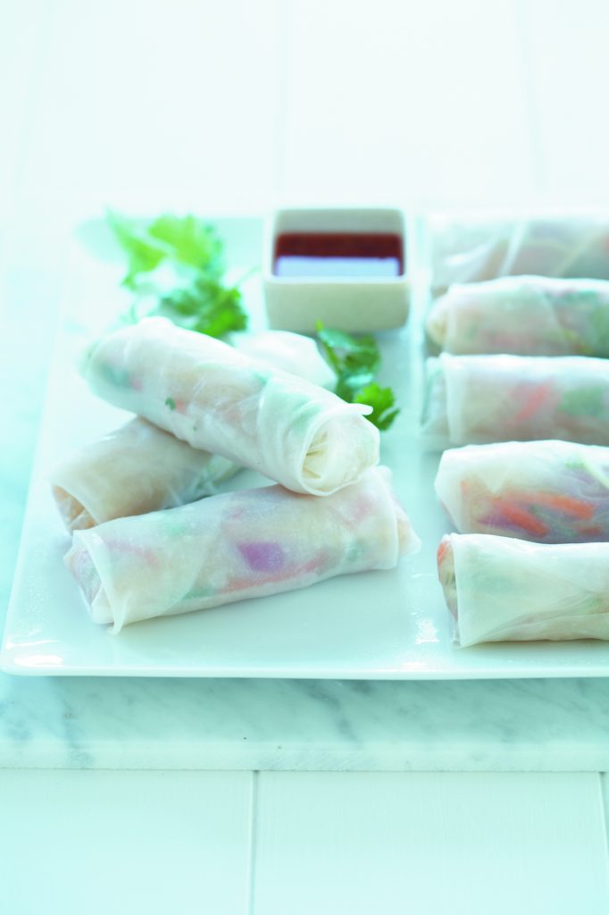 Vietnamese rice paper rolls Vietnamese rice paper rolls