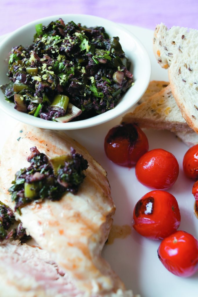Warm herby salsa Warm herby salsa