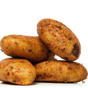In season early summer: New potatoes