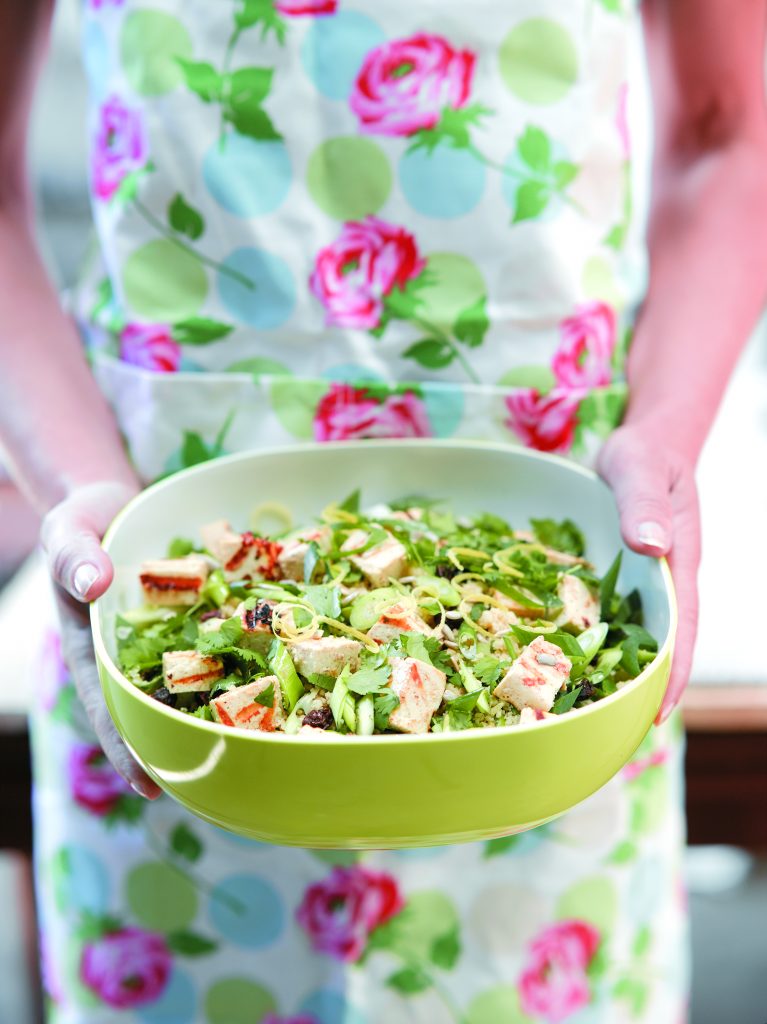 Zesty couscous and tofu salad Zesty couscous and tofu salad