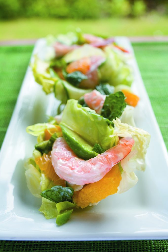 Zingy prawn platter Zingy prawn platter