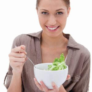 How do they produce salad greens?