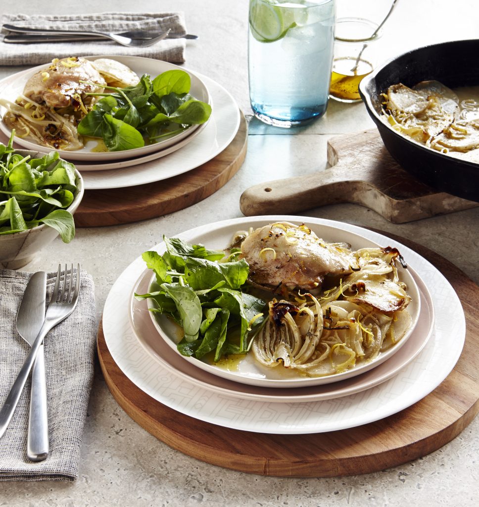 Chicken and fennel bake Chicken and fennel bake