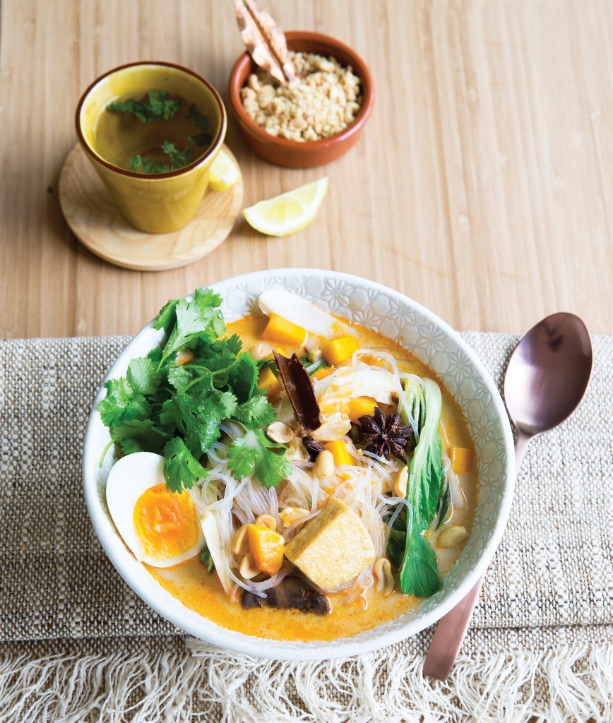 Vegetarian laksa Vegetarian laksa