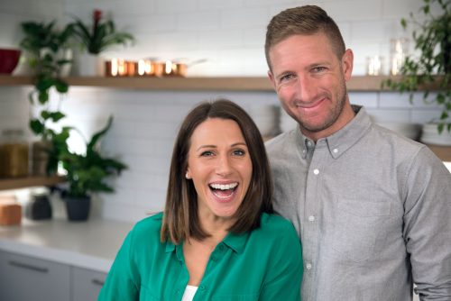 Claire Turnbull and Sam Campbell from The Healthy Food Guide TV Series