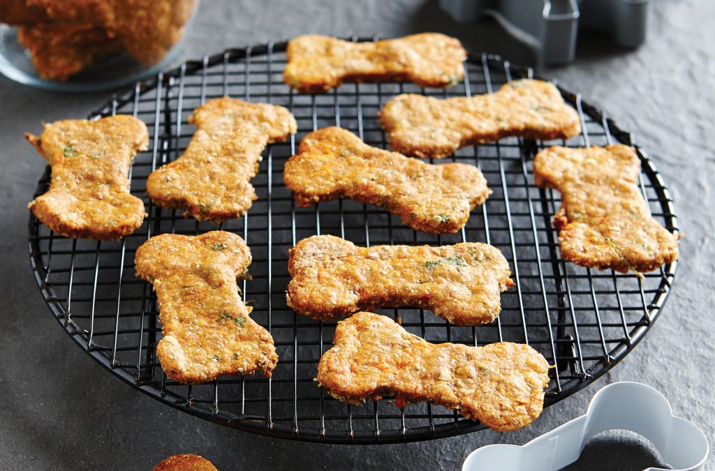 Kumara and peanut butter doggy treats Kumara and peanut butter doggy treats
