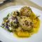 Lemon chicken, leek and pumpkin bake