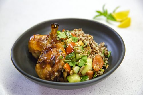 Tangy chicken drumsticks