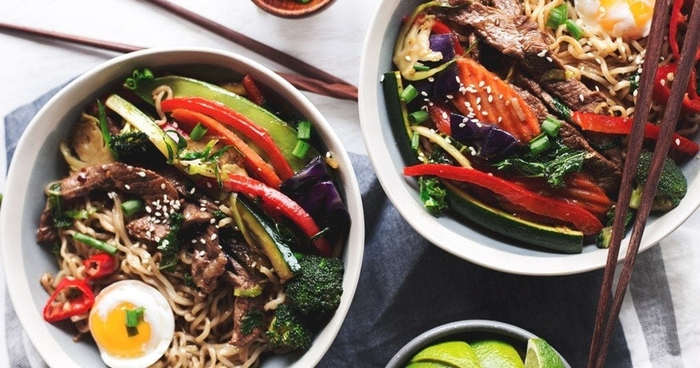 20-minute stir-fry teriyaki ramen bowls 20-minute stir-fry teriyaki ramen bowls