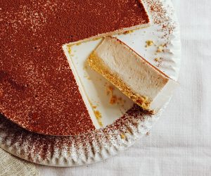 No-bake cheesecake