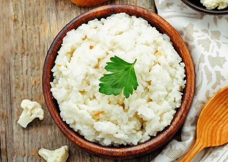 Cauliflower rice Cauliflower rice