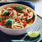 Lime and chilli chicken miso soup