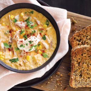 Smoked fish chowder