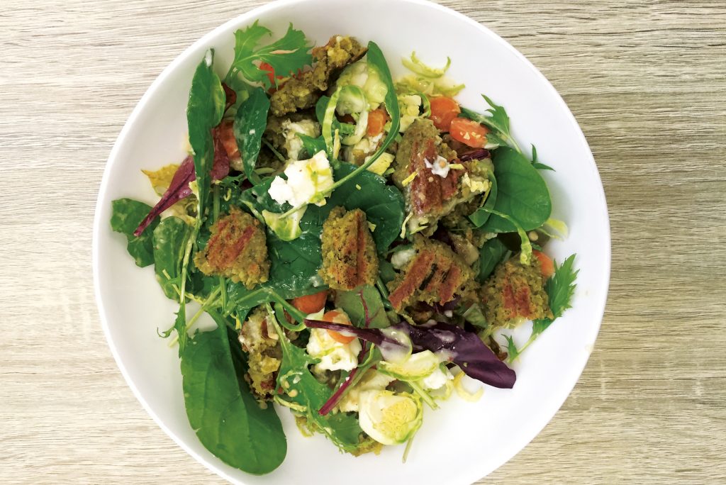 Falafel salad Falafel salad