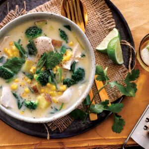 Leek, potato and sage soup - Healthy Food Guide