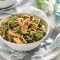 Creamy spring chicken pasta