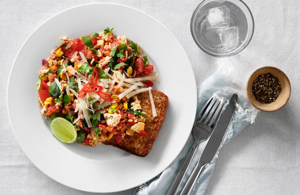 Mexi tofu scramble Mexi tofu scramble