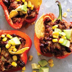 Mexican nacho capsicums