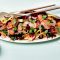 Carrot and beetroot salad with orange harissa dressing