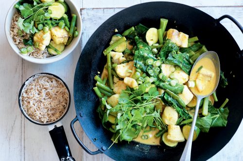 Quick fish curry