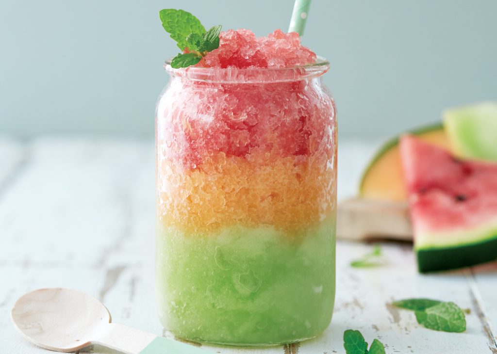 Traffic light slushy Traffic light slushy