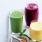Purple berry and beet juice