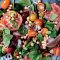 Tomato and chickpea salad