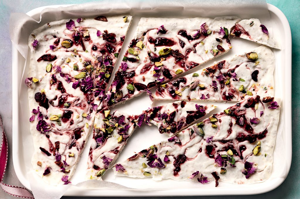 Yoghurt bark Yoghurt bark