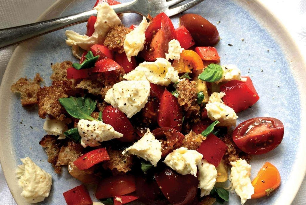 Summer bread salad Summer bread salad
