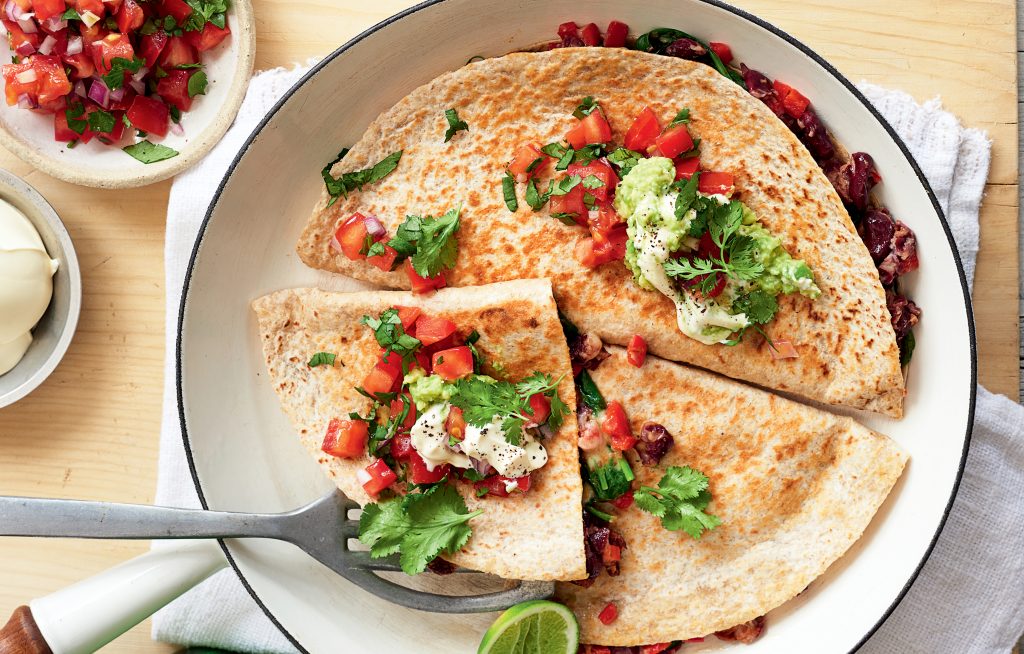 Vegie quesadillas quesadilla