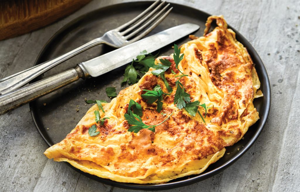 Basic omelette Basic omelette