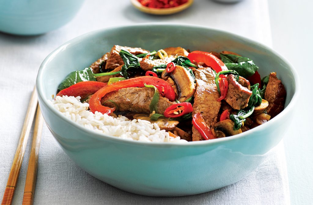Lemongrass beef