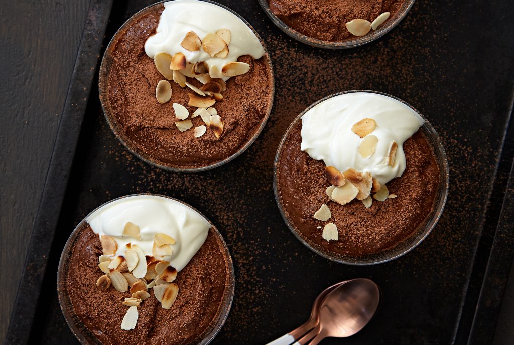 Chocolate avocado mousse Chocolate avocado mousse