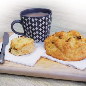 Portion distortion: Date scones