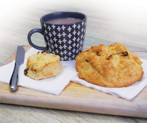 Portion distortion: Date scones