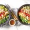 Chicken avocado warm cobb salad
