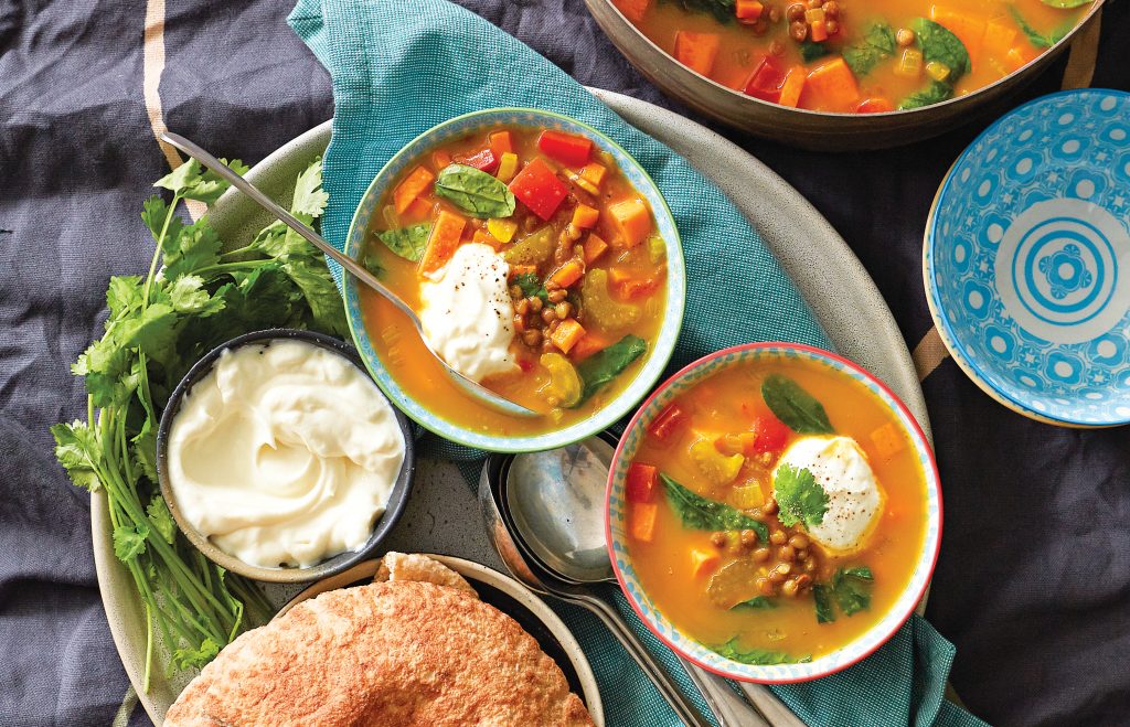Moroccan lentil soup Moroccan lentil soup