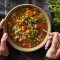 Vegetable barley soup