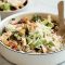 Creamy chicken pasta with tomato pesto