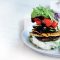 Herbed ricotta and chargrilled vegetable stacks