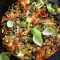Noodle, vege and herb frittata