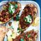 Lebanese lamb-stuffed eggplants