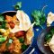 Lentil and kumara korma curry