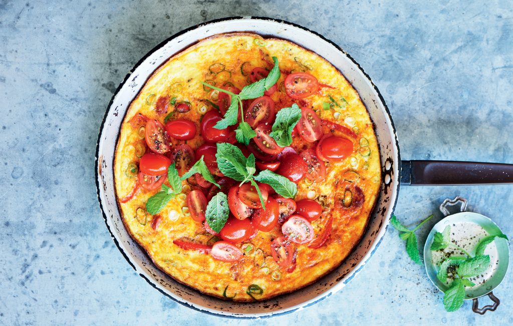 Spanish-style chorizo frittata Spanish-style chorizo frittata