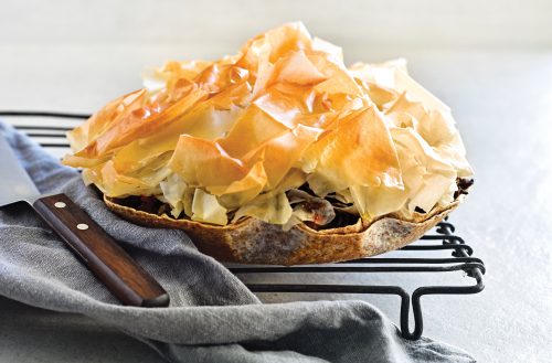 Makeover mince ’n’ cheese pie