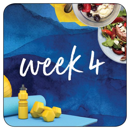 Kick-start plan: Week 4