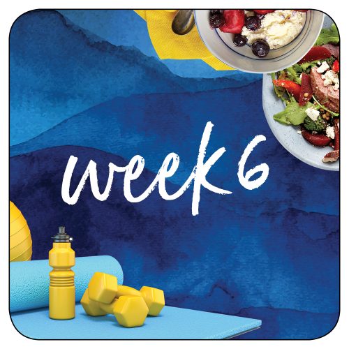 Kick-start plan: Week 6