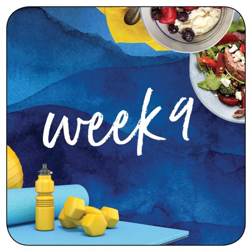 Kick-start plan: Week 9